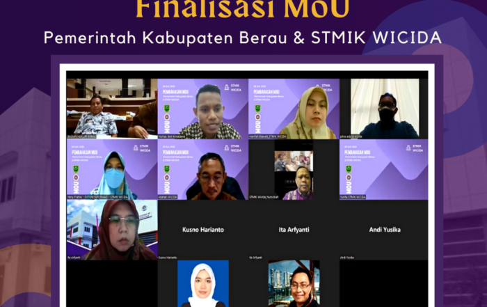 Finalisasi MoU STMIK WICIDA Bersama Pemerintah Kabupaten Berau
