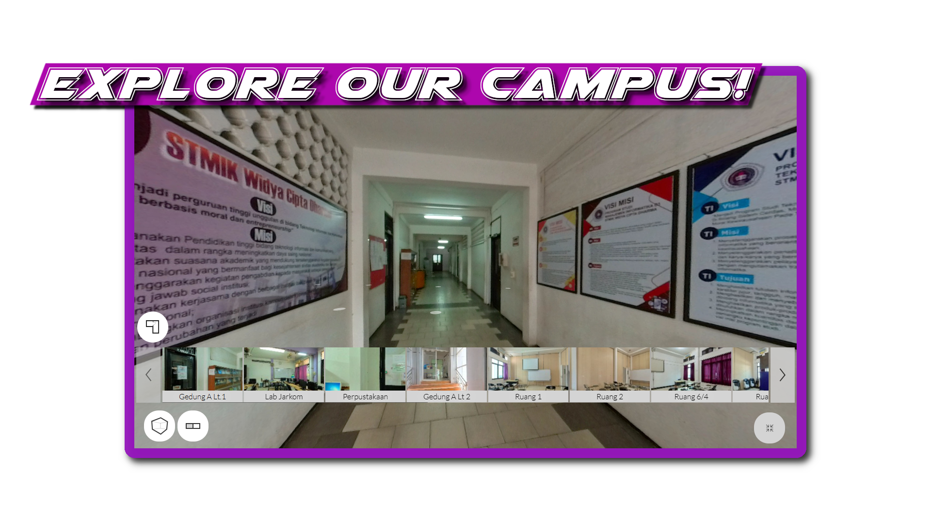 virtual tour wicida