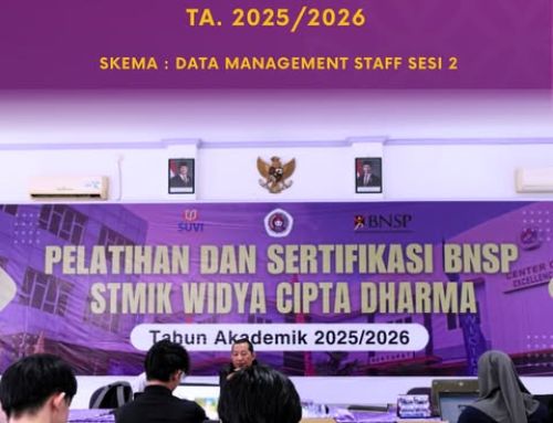 Pelatihan dan Sertifikasi BNSP Skema Data Management Staff – Sesi 2
